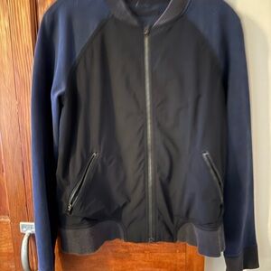 Lululemon Athletica Navy Bomber Jacket